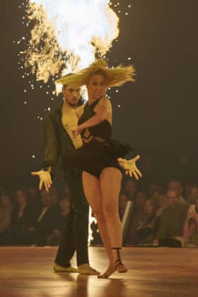 René Casselly und Kathrin Menzinger - Let's dance - Die Show 2024 - ZAG Arena in Hannover am 15.11.2024 © Ulrich Stamm