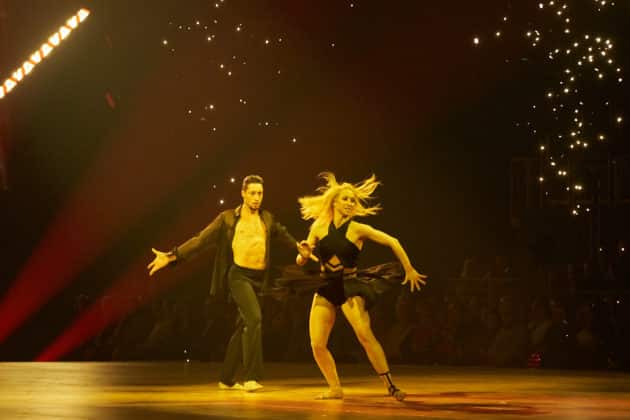 René Casselly und Kathrin Menzinger - Let's dance - Die Show 2024 - ZAG Arena in Hannover am 15.11.2024 © Ulrich Stamm