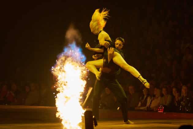 René Casselly und Kathrin Menzinger - Let's dance - Die Show 2024 - ZAG Arena in Hannover am 15.11.2024 © Ulrich Stamm