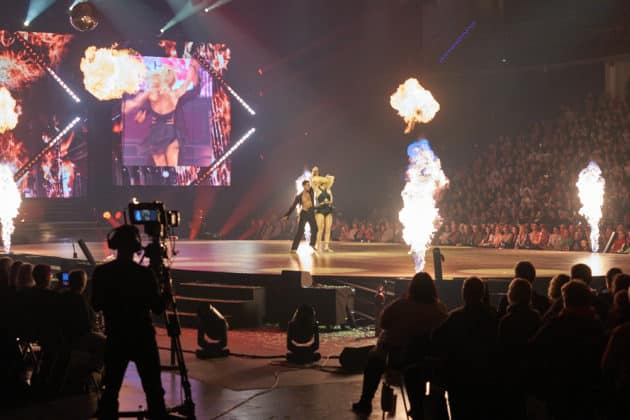 René Casselly und Kathrin Menzinger - Let's dance - Die Show 2024 - ZAG Arena in Hannover am 15.11.2024 © Ulrich Stamm