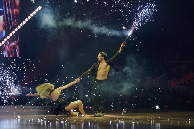 René Casselly und Kathrin Menzinger - Let's dance - Die Show 2024 - ZAG Arena in Hannover am 15.11.2024 © Ulrich Stamm