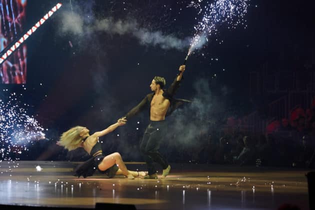 René Casselly und Kathrin Menzinger - Let's dance - Die Show 2024 - ZAG Arena in Hannover am 15.11.2024 © Ulrich Stamm