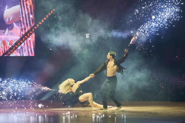 René Casselly und Kathrin Menzinger - Let's dance - Die Show 2024 - ZAG Arena in Hannover am 15.11.2024 © Ulrich Stamm