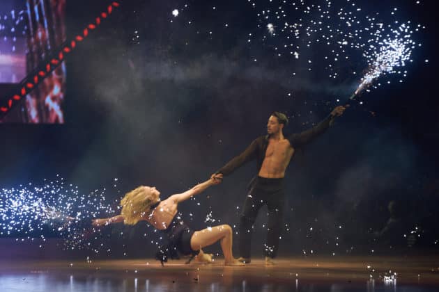 René Casselly und Kathrin Menzinger - Let's dance - Die Show 2024 - ZAG Arena in Hannover am 15.11.2024 © Ulrich Stamm