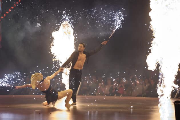 René Casselly und Kathrin Menzinger - Let's dance - Die Show 2024 - ZAG Arena in Hannover am 15.11.2024 © Ulrich Stamm