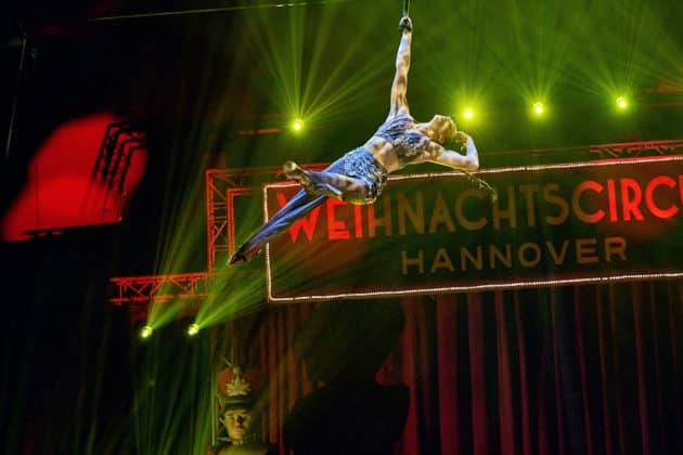 Weihnachtscircus Hannover - 6. Grand Prix der Artisten auf dem Schützenplatz in Hannover am 20.12.2024 © Ulrich Stamm