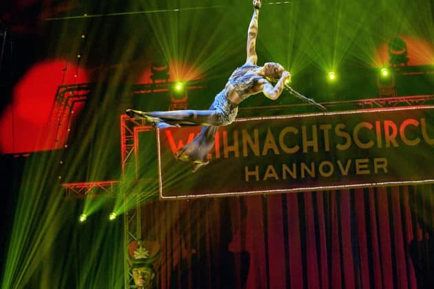 Weihnachtscircus Hannover - 6. Grand Prix der Artisten auf dem Schützenplatz in Hannover am 20.12.2024 © Ulrich Stamm