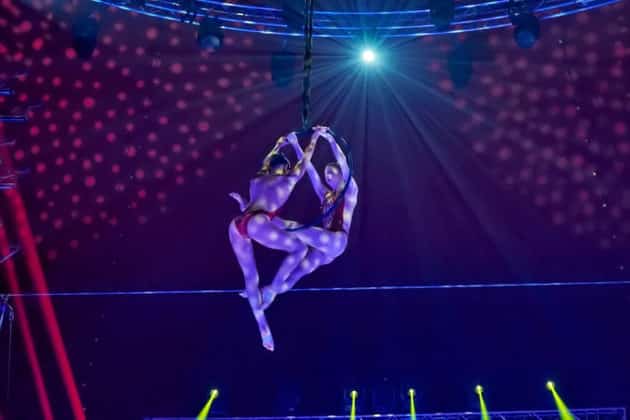 Weihnachtscircus Hannover - 6. Grand Prix der Artisten auf dem Schützenplatz in Hannover am 20.12.2024 © Ulrich Stamm