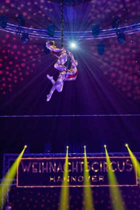 Weihnachtscircus Hannover - 6. Grand Prix der Artisten auf dem Schützenplatz in Hannover am 20.12.2024 © Ulrich Stamm