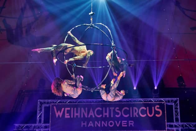 Weihnachtscircus Hannover - 6. Grand Prix der Artisten auf dem Schützenplatz in Hannover am 20.12.2024 © Ulrich Stamm