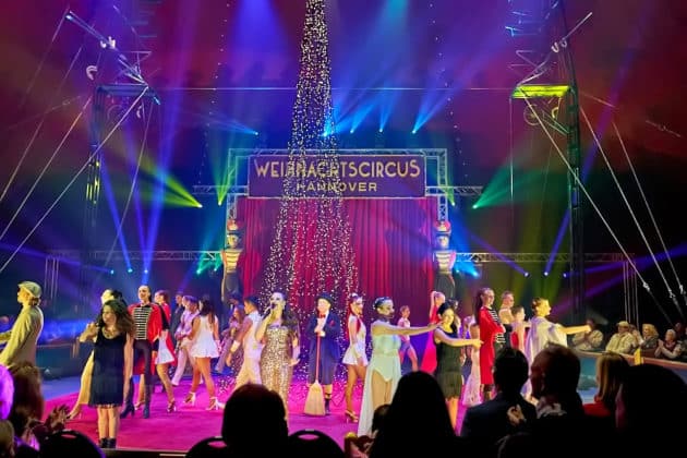 Weihnachtscircus Hannover - 6. Grand Prix der Artisten auf dem Schützenplatz in Hannover am 20.12.2024 © Ulrich Stamm