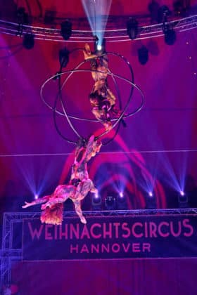 Weihnachtscircus Hannover - 6. Grand Prix der Artisten auf dem Schützenplatz in Hannover am 20.12.2024 © Ulrich Stamm