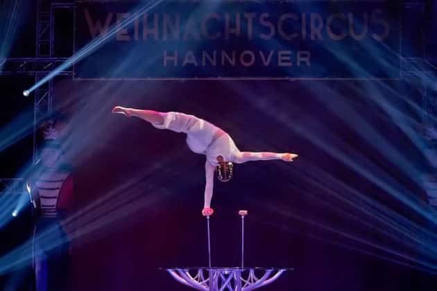 Weihnachtscircus Hannover - 6. Grand Prix der Artisten auf dem Schützenplatz in Hannover am 20.12.2024 © Ulrich Stamm