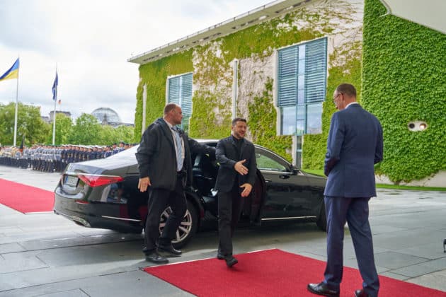 Staatsbesuch des Präsidenten der Ukraine Wolodymyr Selensky in Berlin am 28.05.2025 © Ulrich Stamm