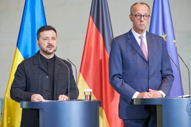 Staatsbesuch des Präsidenten der Ukraine Wolodymyr Selensky in Berlin am 28.05.2025 © Ulrich Stamm