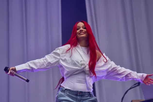 Badmómzjay bei der N-JOY Starshow 2025 - EXPO Plaza in Hannover am 07.06.2025 © Ulrich Stamm