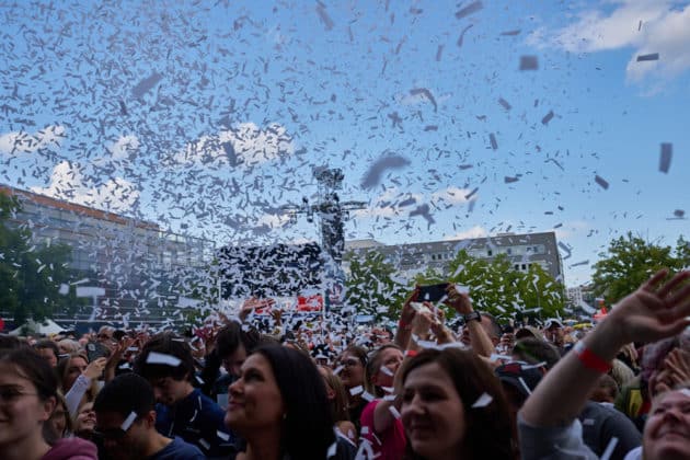 Michael Schulte beim NDR 2 Plaza Festival 2025 - EXPO Plaza in Hannover am 06.06.2025 © Ulrich Stamm