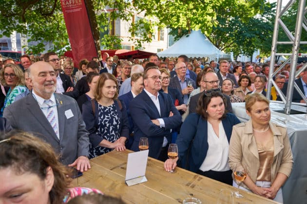 Sommerfest 2025 der Landesvertretung Niedersachsen in Berlin - In den Ministergärten in Berlin am 23.06.2025 © Ulrich Stamm