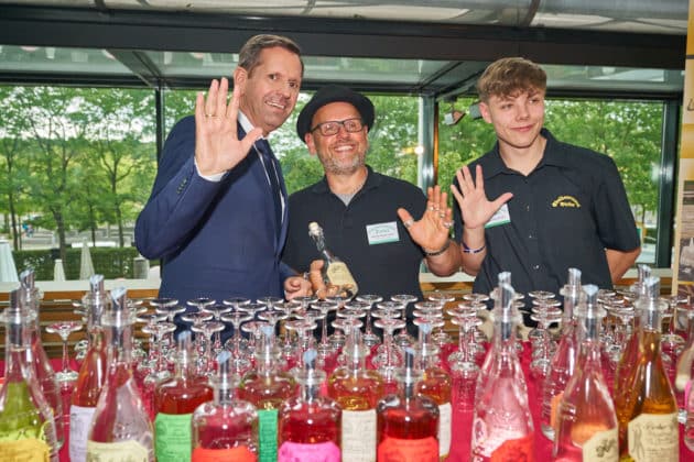 Sommerfest 2025 der Landesvertretung Niedersachsen in Berlin - In den Ministergärten in Berlin am 23.06.2025 © Ulrich Stamm