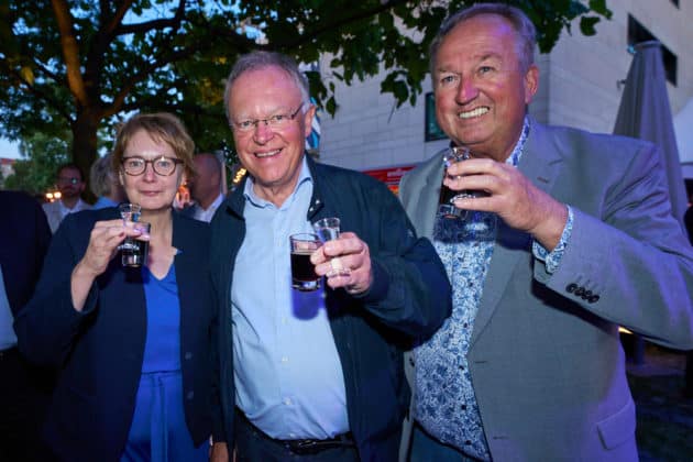 Sommerfest 2025 der Landesvertretung Niedersachsen in Berlin - In den Ministergärten in Berlin am 23.06.2025 © Ulrich Stamm