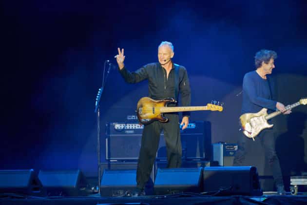 Sting beim NDR 2 Plaza Festival 2025 - EXPO Plaza in Hannover am 06.06.2025 © Ulrich Stamm