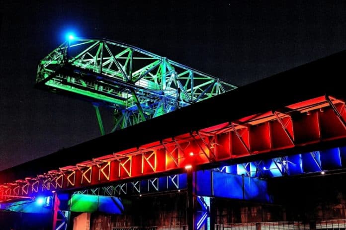 Laut der Britischen Tageszeitung The Guardian einer der besten Stadtparks der Welt: der Landschaftspark Nord in Duisburg