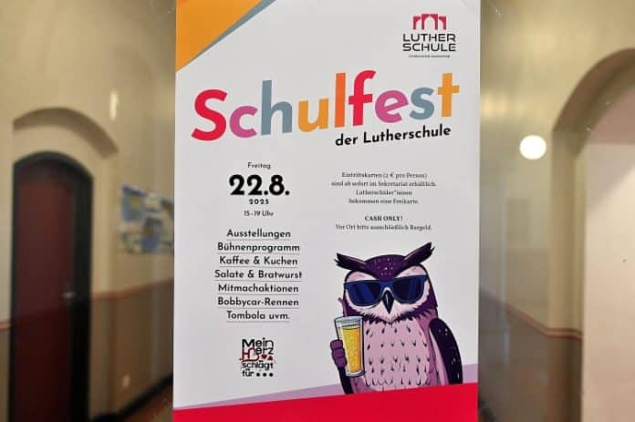 Im Anschluss an eine Projektwoche feierte die Lutherschule ein Schulfest