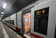 Der neue ICE L machte in Hannover Halt Der neue ICE L ohne Trittstufen