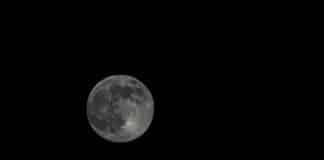 Der letzte Supermond über Hannover für ein Jahr Der Supervollmond über Hannover