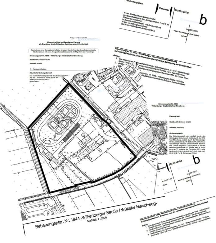 Die Unterlagen zum neuen Bebbauungsplan für die Wülfeler Leinemasch erreichten den Bezirksrat sehr kurzfristig. Die Politiker reagierten empört.