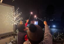 Fazit der Polizei: Das neue Jahr begann in Hannover vergleichsweise ruhig Hier wurde friedlich nur mit Wunderkerzen das neue Jahr begrüßt