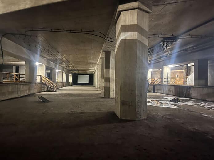 Geister-U-Bahn-Station unter dem Hauptbahnhof