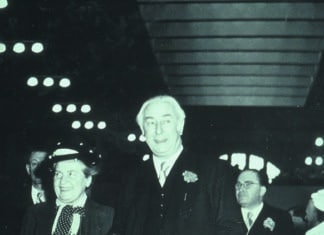 Hannover feiert Jubiläum: Vor 75 Jahre lockte im Stadtpark die 1. Bundesgartenschau Bundespräsident Theodor Heuss und Ehefrau Elly Heuss-Knapp (Foto: Presseservice der LH Hannover)