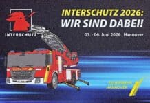 INTERSCHUTZ vom 1. bis 6. Juni 2026 in Hannover INTERSCHUTZ, die internationale Weltleitmesse für Feuerwehr, Rettungswesen und Bevölkerungsschutz vom 1. bis 6. Juni 2026 auf dem Messegelände in Hannover