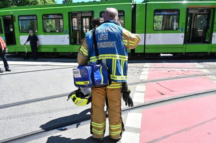 Zusammenstoß zweier Stadtbahnen in Hannover-Linden