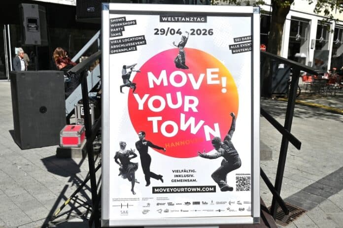 Nach erfolgreichem Neustart im letzten Jahr zurück: das Tanzevent MOVE YOUR TOWN am Welttanztag