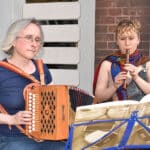 Musik beim Nachbarschaftsfest