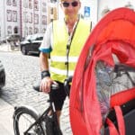 Fahrradrikscha des Mütterzentrums