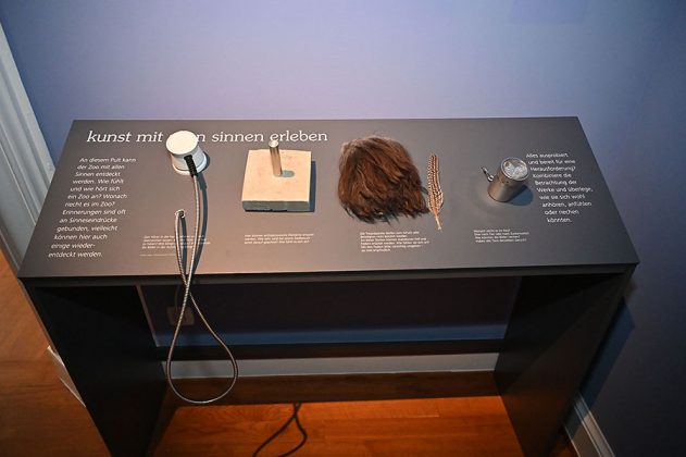 Mit allen Sinnen kann die Ausstellung erkundet werden