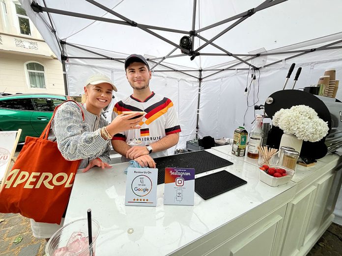 Hier gab es Kaffeespezialitäten und Espresso Martini