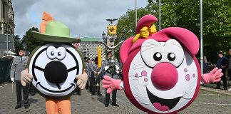 Höhepunkt des hannoverschen Schützenfestes ist der große Ausmarsch am Sonntag