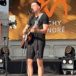 Das Duo Mitchy & André trat am Nordufer auf