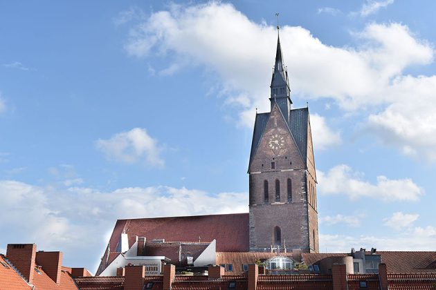 Die Marktkirche einmal aus einer anderen Perspektive