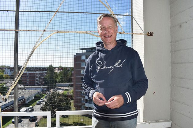 Pastor Dr. Michael Wohlers f&uuml;hrte in den Kirchturm hinauf