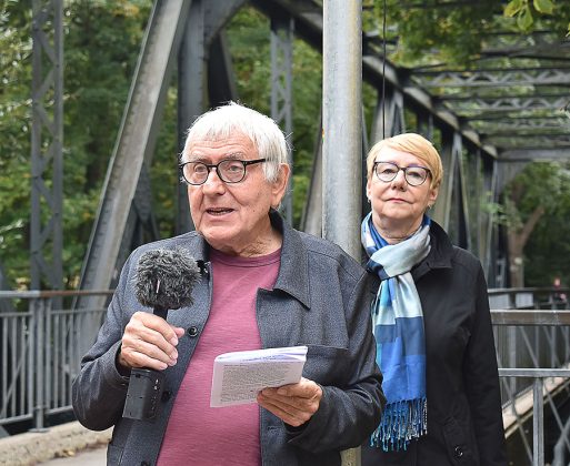 Das Ensemble &bdquo;Klangk&ouml;rper&ldquo; begleitete die kleine Feierstunde k&uuml;nstlerisch