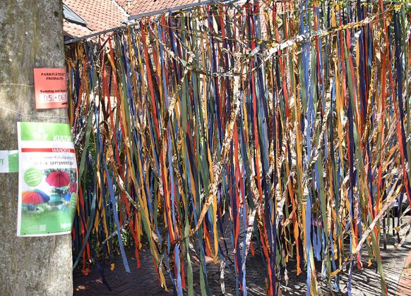 Die Werrastra&szlig;e war beim Kulturspaziergang ebenfalls mit dabei