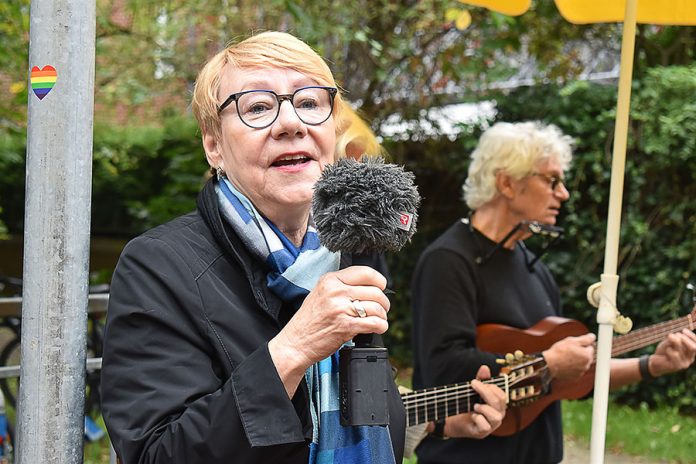 Das Ensemble „Klangkörper“ begleitete die kleine Feierstunde künstlerisch