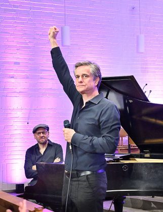 Juliano Rossi trat bei der &bdquo;Langen Nacht&ldquo; in der Auferstehungskirche auf