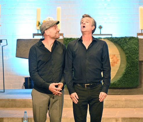 Juliano Rossi trat bei der &bdquo;Langen Nacht&ldquo; in der Auferstehungskirche auf