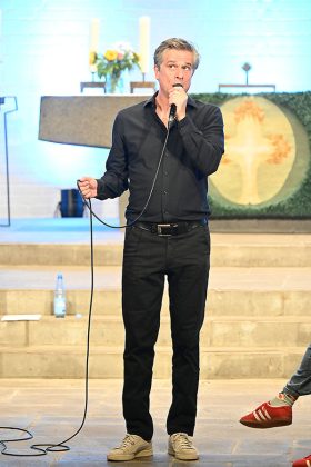 Juliano Rossi trat bei der &bdquo;Langen Nacht&ldquo; in der Auferstehungskirche auf